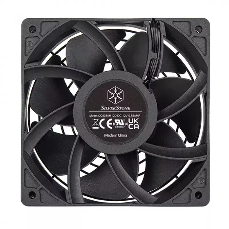 Ventilador Silverstone FHS 120X 12 cm Negro 1000-4000 rpm