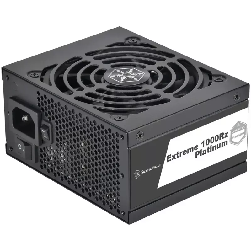 Silverstone Technology Extreme 1000Rz Platinum (negro, 2x 12 pines GPU de alto rendimiento, 8x PCIe, gestión de cables, 1000 vatios)