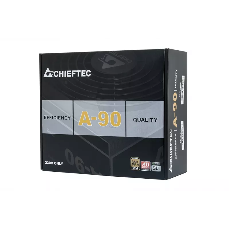 Fuente de alimentación Chieftec GDP-650C 650 W 20+4 pines ATX PS/2 Negra