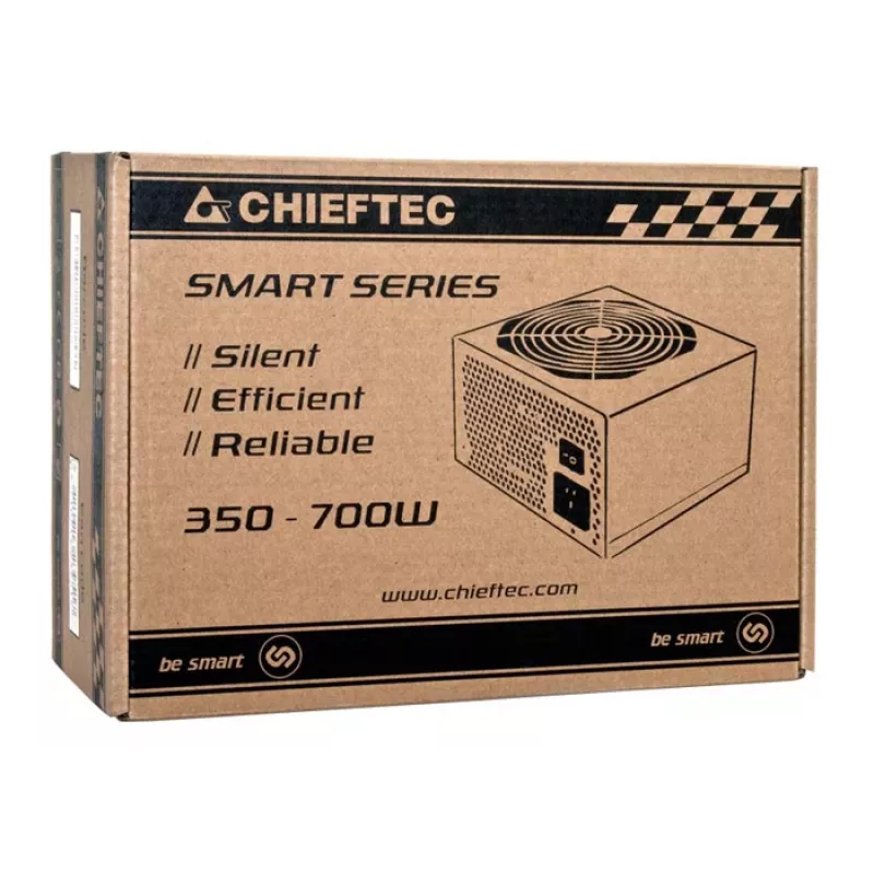 Fuente de alimentación Chieftec GPS-650A8 650 W 20+4 pines ATX PS/2 Negra