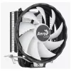 Disipador de aire AEROCOOL Rave 3 FRGB 120 mm negro blanco — 3 heatpipes, ARGB, rodamiento hidráulico, 1800 rpm