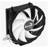 Disipador de aire AEROCOOL Rave 3 FRGB 120 mm negro blanco — 3 heatpipes, ARGB, rodamiento hidráulico, 1800 rpm