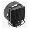 Disipador de aire AEROCOOL Rave 3 FRGB 120 mm negro blanco — 3 heatpipes, ARGB, rodamiento hidráulico, 1800 rpm