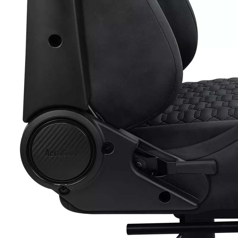Silla gamer universal AEROCOOL ROYALSLATEGR — asiento acolchado, gris, estructura de acero, peso máximo de usuario 150 kg