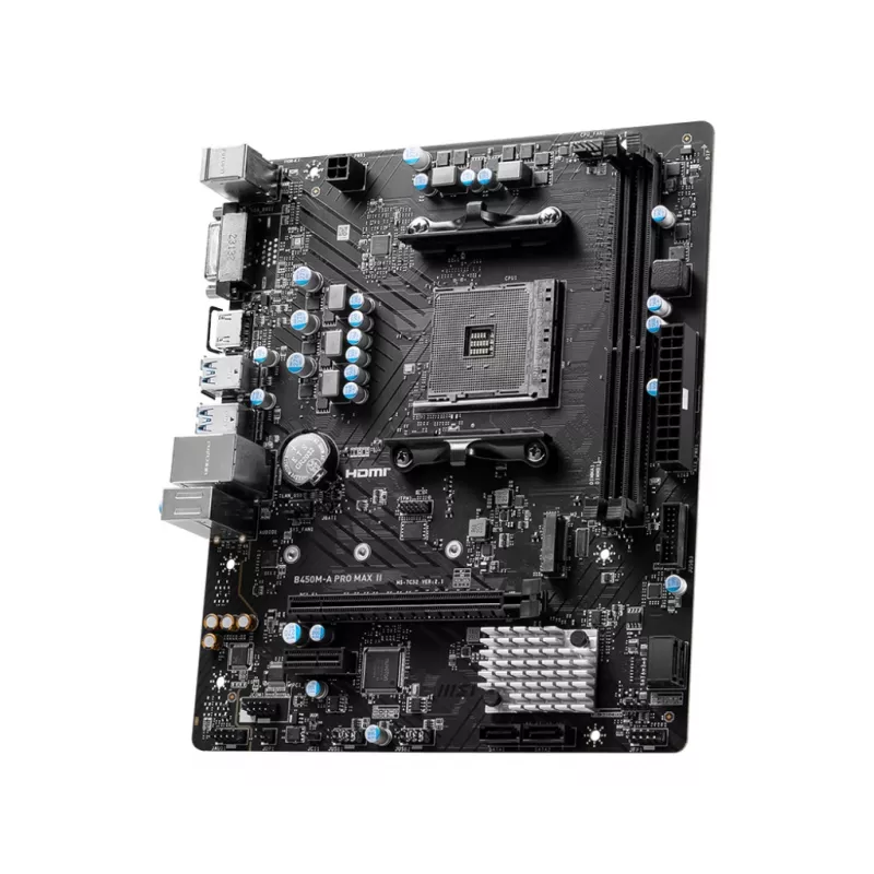 Placa base MSI B450M-A PRO MAX II AMD B450 Socket AM4 micro ATX