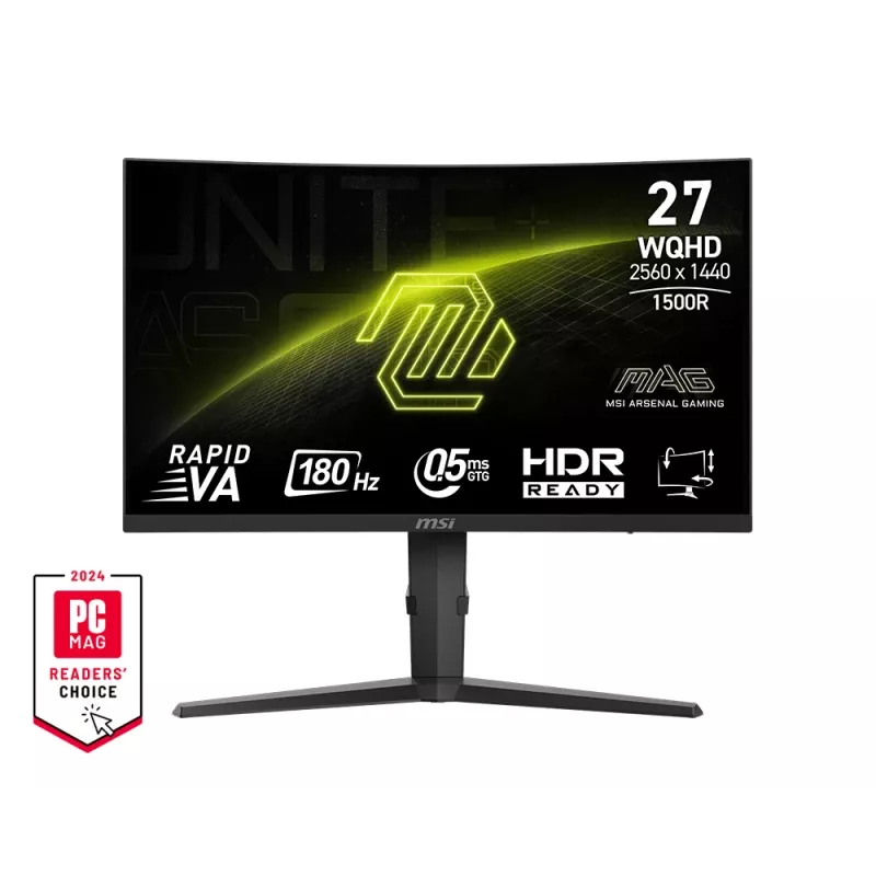 Monitor de ordenador MSI MAG 275CQPFDE 68,6 cm (27
