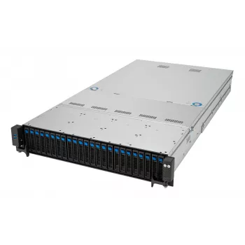 Servidor rack ASUS RS520A-E12-RS24U Socket SP5, AMD EPYC 9004, 1 CPU, 24x DDR5 DIMM, máx. 6,14 TB, 2U, 26 bahías de 2,5