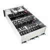 Servidor rack ASUS ESC8000A-E12-SKU2 (4U) – compatible con 2× AMD EPYC 9004, DDR5 hasta 6 TB, 24 DIMM, fuente de alimentación 3000W