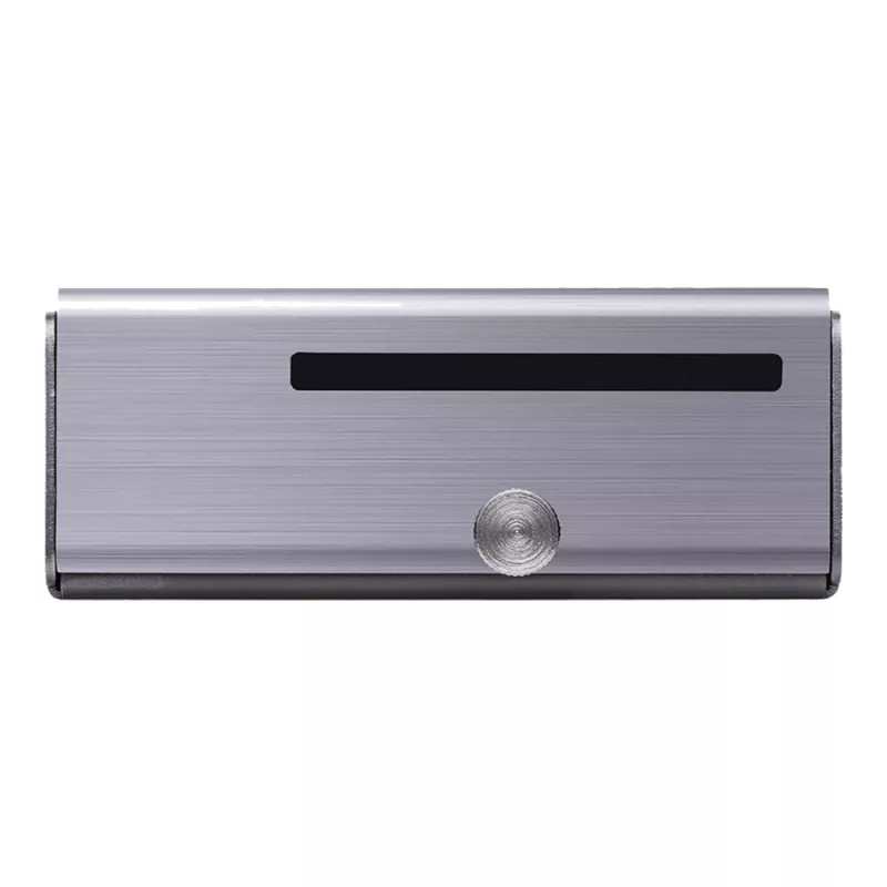Caja de ordenador ASUS Tinker Fanless – aluminio, plata, caja con refrigeración pasiva