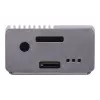 Caja de ordenador ASUS Tinker Fanless – aluminio, plata, caja con refrigeración pasiva