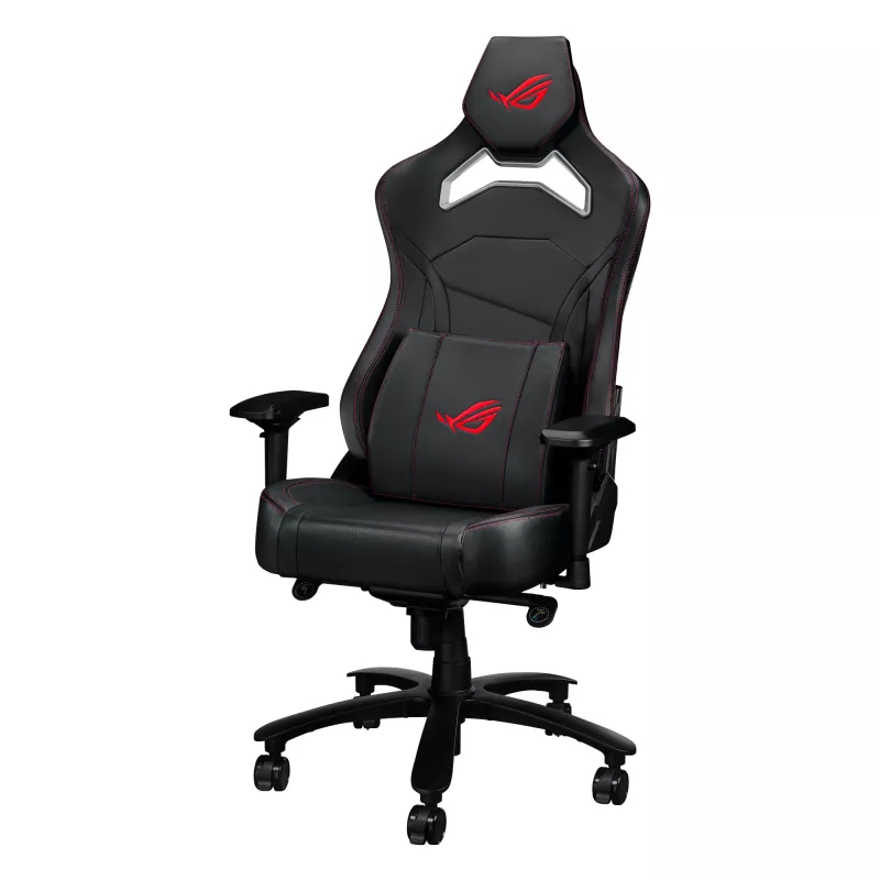 Silla gamer universal ASUS ROG Chariot X Core con asiento acolchado Negro 136 kg