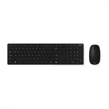 Teclado y ratón ASUS W5000 incluye RF inalámbrico universal Negro
