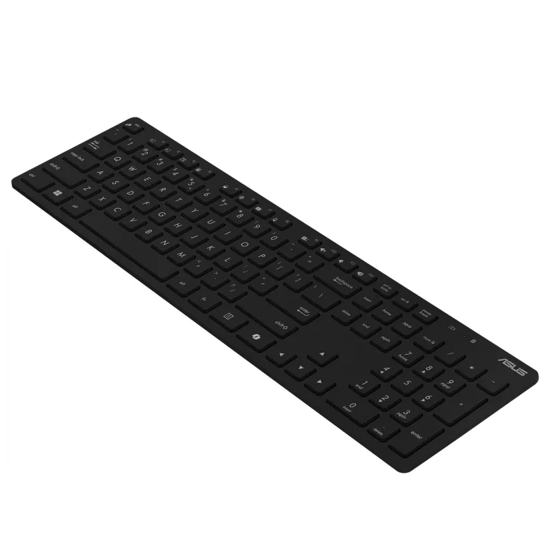 Teclado y ratón ASUS W5000 incluye RF inalámbrico universal Negro