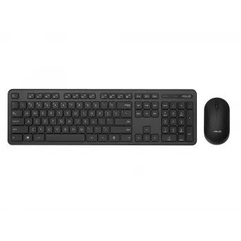 Teclado y ratón ASUS CW100 incluye RF inalámbrico universal Negro