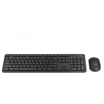 Teclado y ratón ASUS CW100 incluye RF inalámbrico universal Negro
