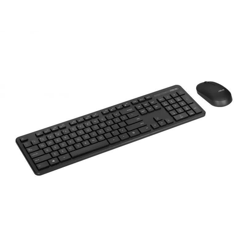 Teclado y ratón ASUS CW100 incluye RF inalámbrico universal Negro
