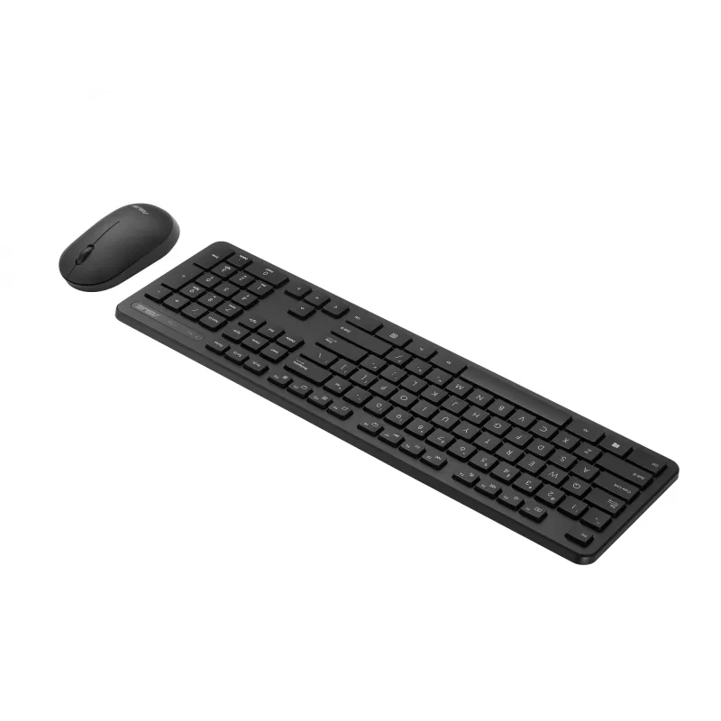 Teclado y ratón ASUS CW100 incluye RF inalámbrico universal Negro