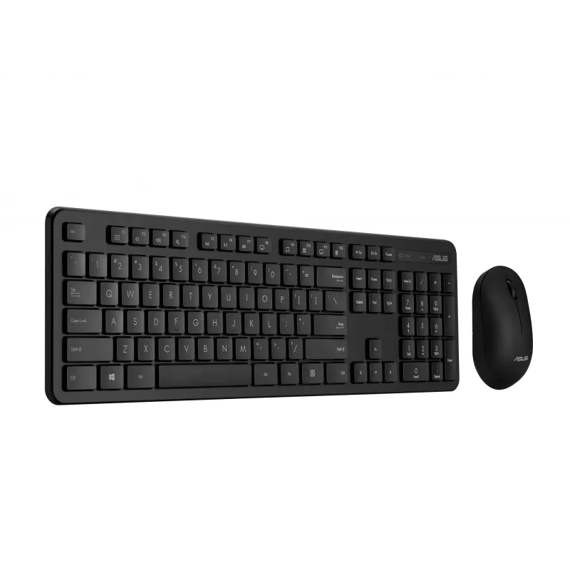 Teclado y ratón ASUS CW100 incluye RF inalámbrico universal Negro