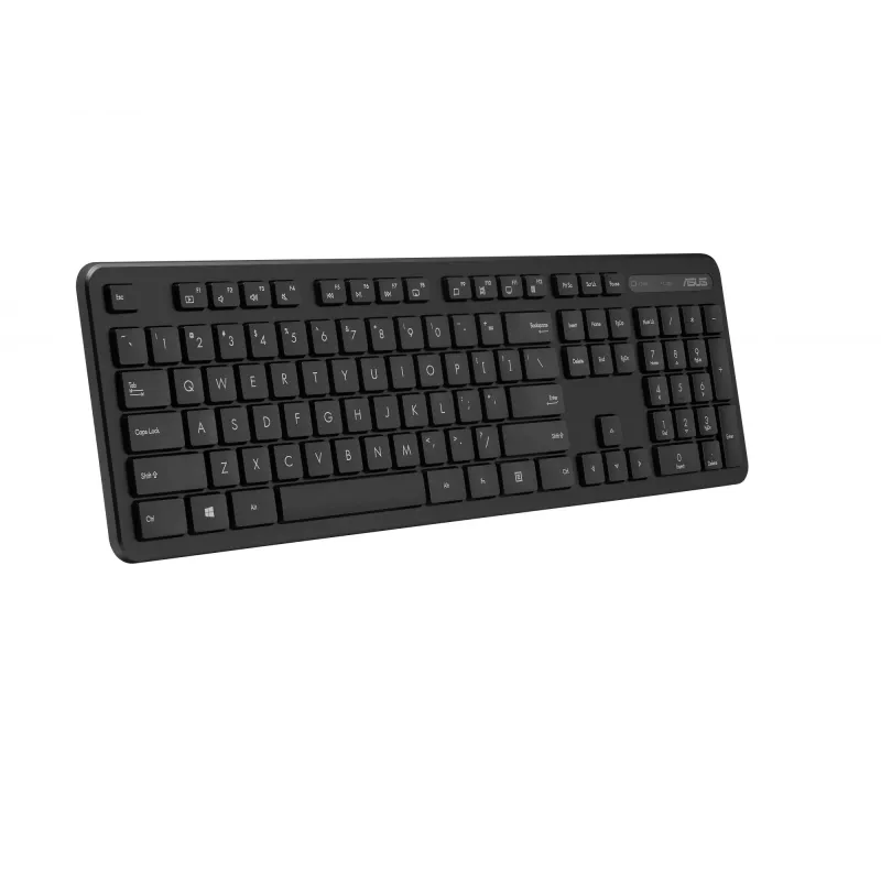 Teclado y ratón ASUS CW100 incluye RF inalámbrico universal Negro