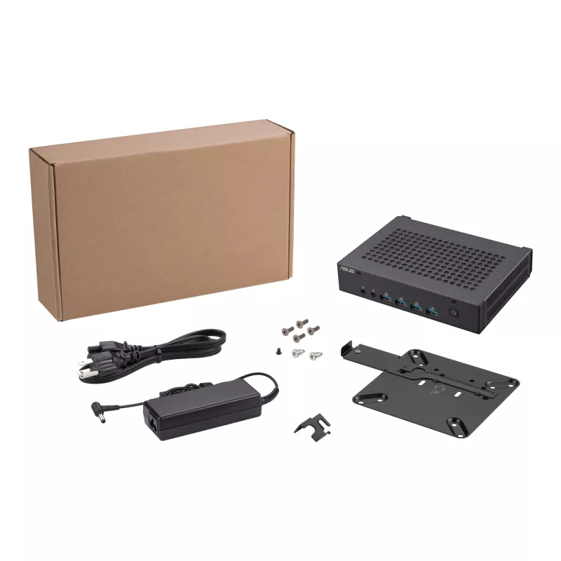 ASUS ExpertCenter PN43-SN100AD Intel® N N100 4 GB DDR4-SDRAM 128 GB SSD Windows 11 Pro Mini PC Negro