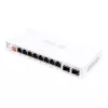 Switch Ethernet no gestionado ASUS QG-U1080 — 8 puertos RJ-45 2,5G, MAC 16K, Blanco, 12V