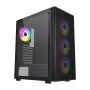 Caja FSP M220-BA Midi-Tower mATX, ATX negra ARGB