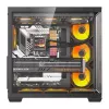 Caja de PC Darkflash C280 (negra) con 7 ventiladores preinstalados