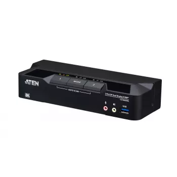 Conmutador KVM ATEN CS1942DPA 2 puertos USB 3.0 Dual Display DisplayPort 8K 60Hz