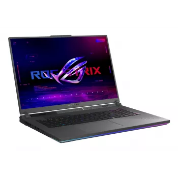 ASUS ROG Strix G18 G814PP-S8014W Portátil AMD Ryzen™ 9 8940HX 45,7 cm (18 pulgadas) WUXGA 32 GB DDR5-SDRAM 1 TB SSD NVIDIA GeForce RTX 5070 Wi-Fi 6E (802.11ax) Windows 11 Home Alemán Negro, Gris