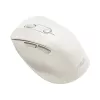 Ratón inalámbrico para diestros ASUS MD105 MK-WH — RF + Bluetooth, 2400 DPI, rueda, pila, beige