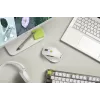 Ratón ASUS MD105 /VT-GN — para diestros RF inalámbrico + Bluetooth, 2400 DPI, rueda de desplazamiento, a pilas, blanco/verde