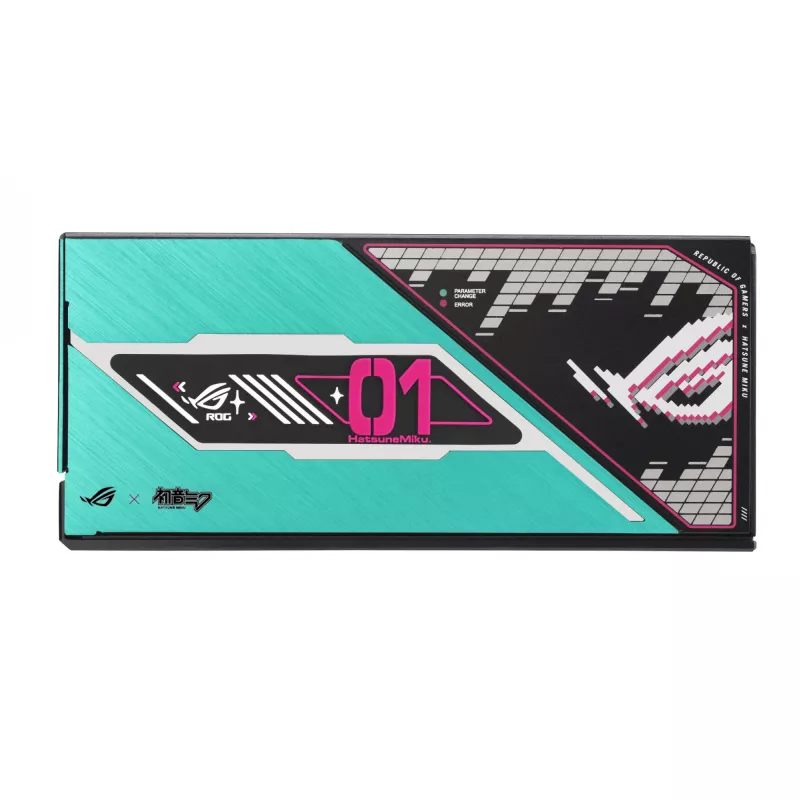 Fuente de alimentación ASUS ROG -THOR-1200P3-MIKU 1200 W 20+4 pin ATX ATX Multicolor