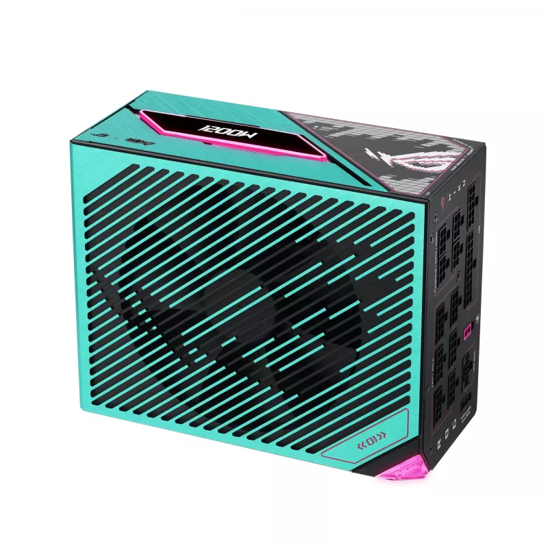 Fuente de alimentación ASUS ROG -THOR-1200P3-MIKU 1200 W 20+4 pin ATX ATX Multicolor