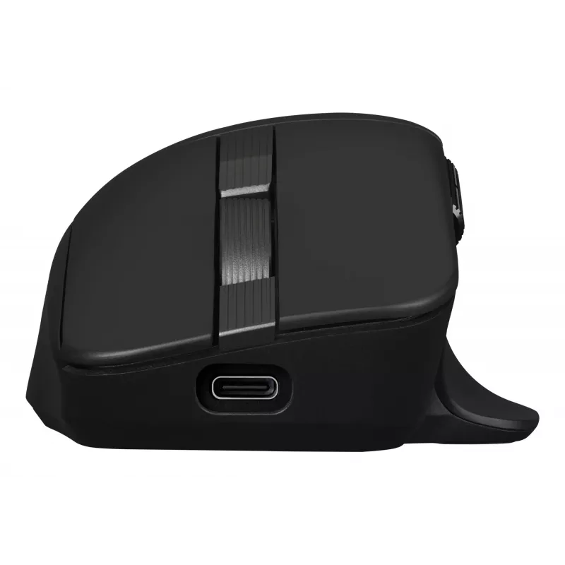 Ratón ASUS ProArt MD301 — para diestros inalámbrico (RF, Bluetooth, USB-A), óptico 8000 DPI, 6 botones, negro