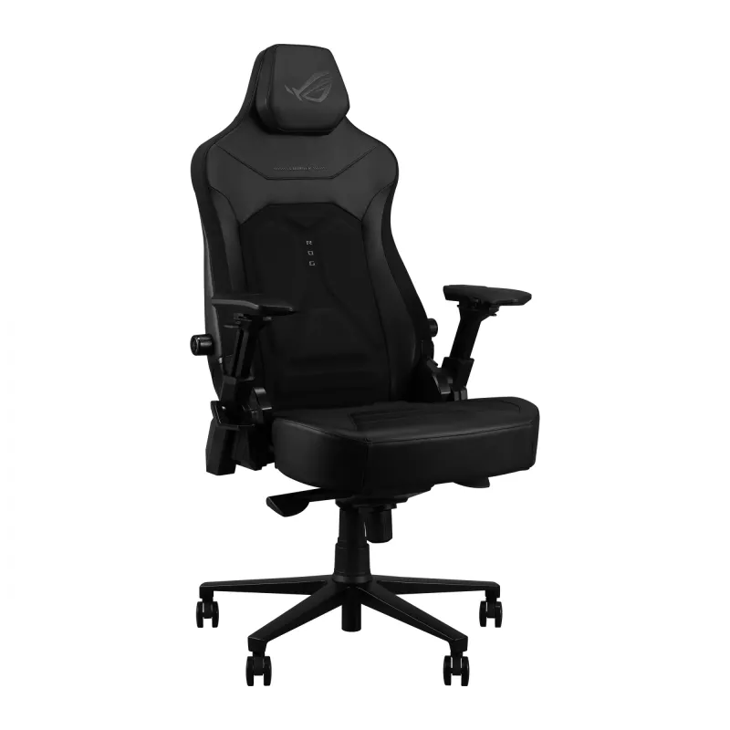 Silla gamer universal Asus ROG Courser Core — asiento acolchado, carga máx. 136 kg, asiento 670×700 mm