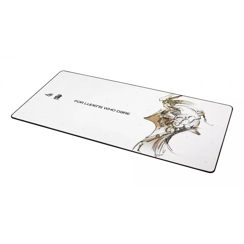 Alfombrilla de ratón gamer ASUS ROG Scabbard II XXL-KJP, 900×400 mm, multicolor, bordes cosidos