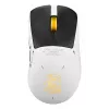 Ratón gamer ASUS ROG Keris II Origin-KJP, para diestros, óptico 42.000 DPI, RF inalámbrico + Bluetooth + USB-A, 6 botones, multicolor