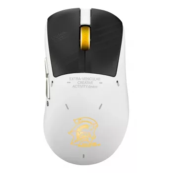 Ratón gamer ASUS ROG Keris II Origin-KJP, para diestros, óptico 42.000 DPI, RF inalámbrico + Bluetooth + USB-A, 6 botones, multicolor
