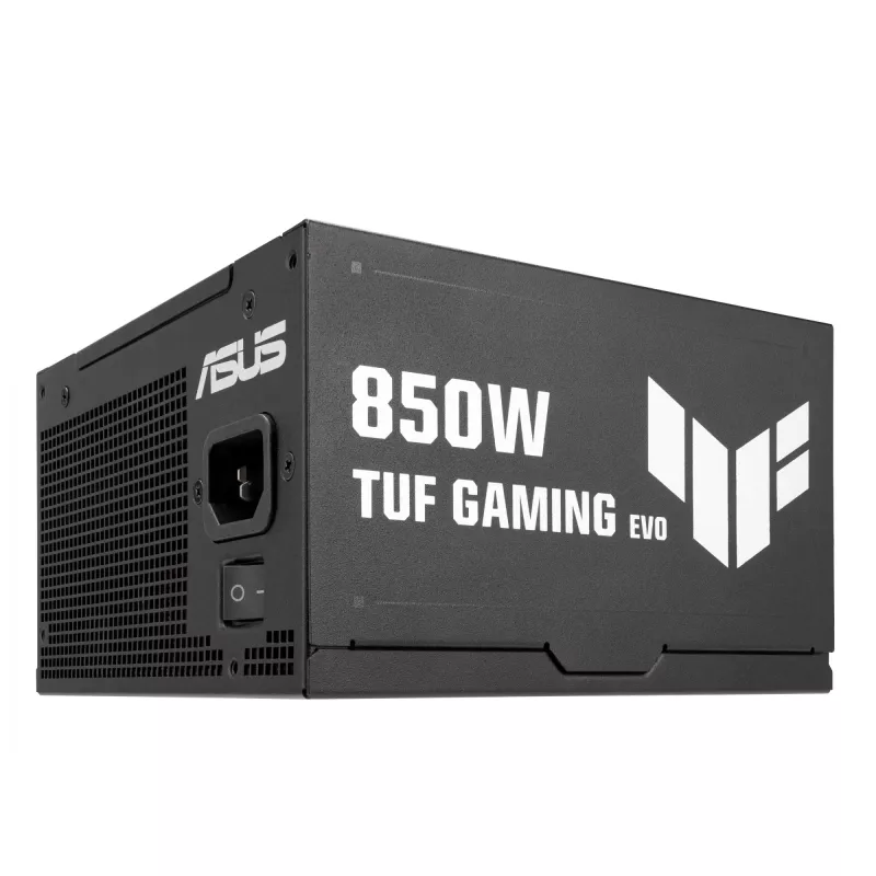 Fuente de alimentación ASUS TUF-GAMING-850G-EVO 850W ATX 80 PLUS Gold 20+4-Pin, 1 ventilador, Negro