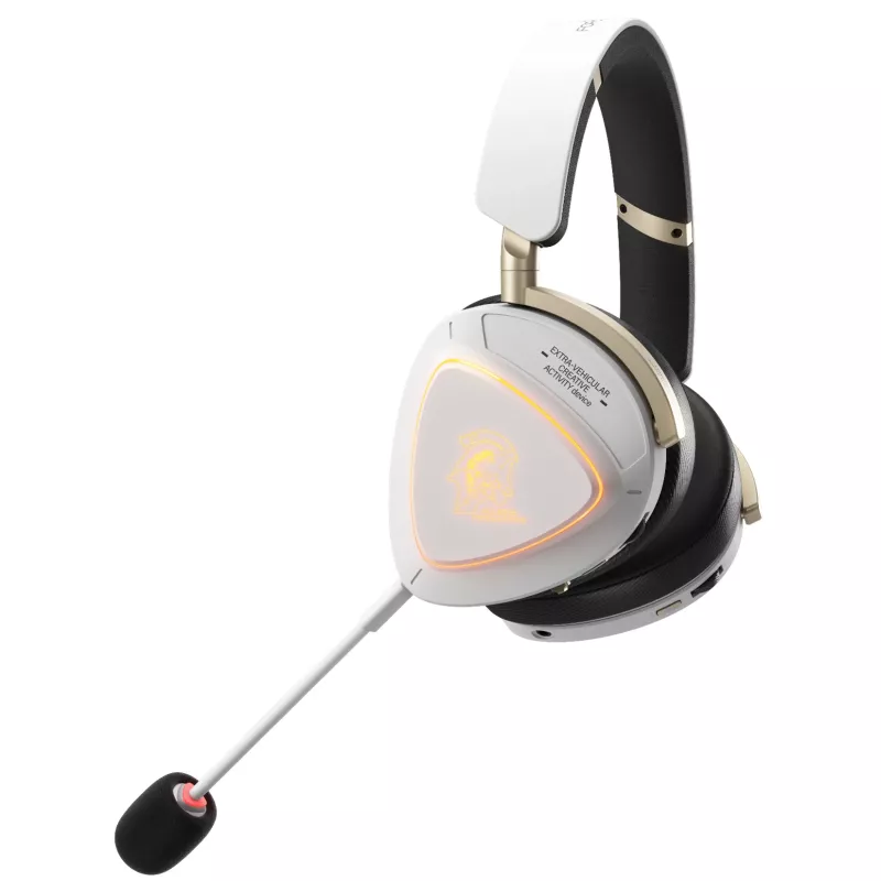 Auriculares ASUS ROG Delta II-KJP — Supraaurales, con cable e inalámbricos (Bluetooth), 20–20000 Hz, 325 g, negro/blanco
