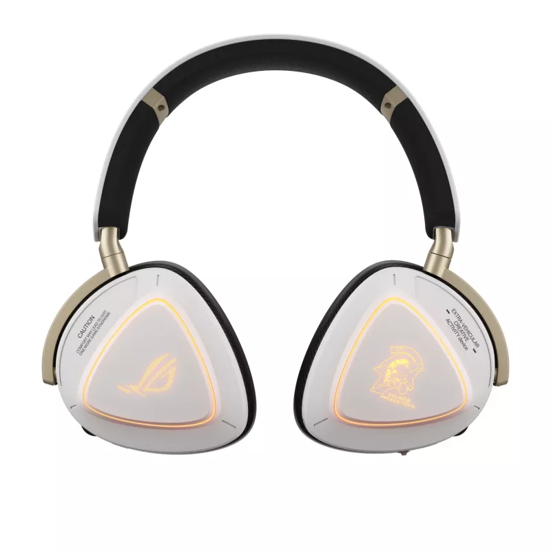 Auriculares ASUS ROG Delta II-KJP — Supraaurales, con cable e inalámbricos (Bluetooth), 20–20000 Hz, 325 g, negro/blanco