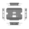 j5create JTS327 soporte de acoplamiento multángulo 4K, soporte para portátil, gris, aluminio, 40,6 cm (16