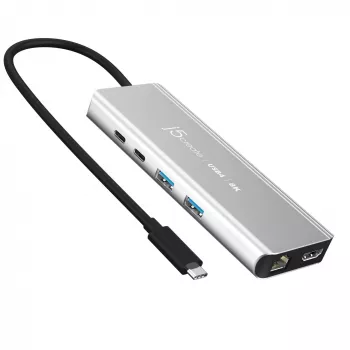 j5create JCD403 hub multipuerto USB4 8K USB Type-C HDMI RJ-45