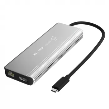 j5create JCD403 hub multipuerto USB4 8K USB Type-C HDMI RJ-45
