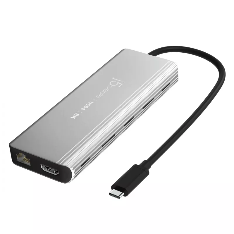 j5create JCD403 hub multipuerto USB4 8K USB Type-C HDMI RJ-45