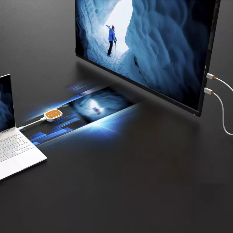 j5create ScreenCast FHD extensor de pantalla inalámbrico USB-C, dongle, USB, USB Type-C, blanco, 1 A, 0 - 40 °C