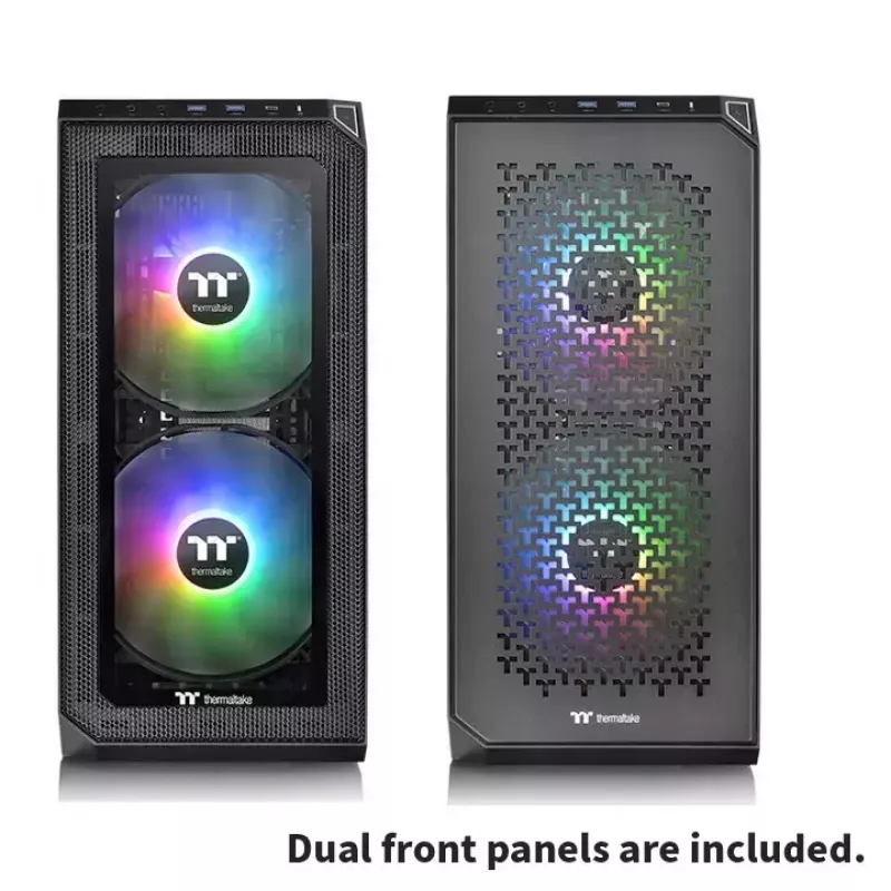 Caja de PC Thermaltake View 300 MX semitorre negra