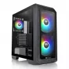 Caja de PC Thermaltake View 300 MX semitorre negra