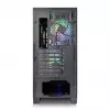 Caja de PC Thermaltake View 300 MX semitorre negra