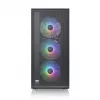 Caja de PC Thermaltake S200 TG ARGB semitorre negra